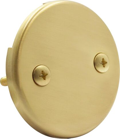 RP31556 Faucet Overflow Plate and Screws Replacement for Delta Compatible with RP293, RP391 and RP691 Bath Waste Assemblies,Silver in Kuwait