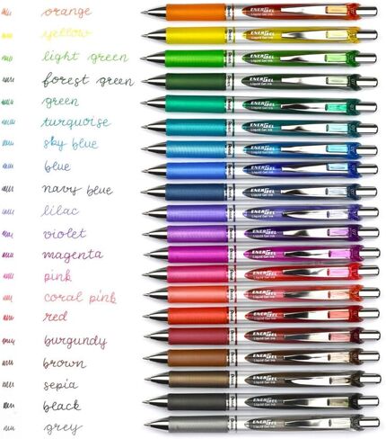 Pentel EnerGel Xm 0.7mm Rollerball - Grey in Kuwait