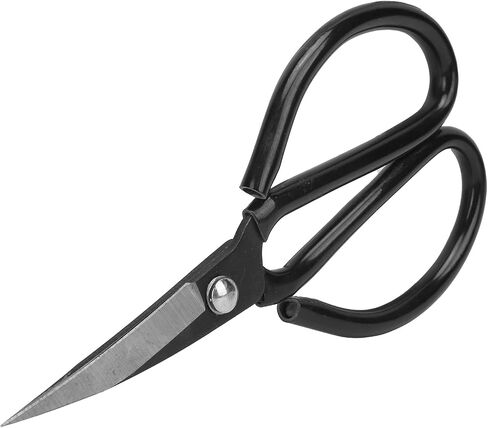 Sewing Scissors, Curved Tips Steel Shears Cutting Scissors with Ergonomic Handle for Fine Trimming Crafting Sewing Fabric Leather Cotton Cloth (2# 180mm) in Saudi Arabia