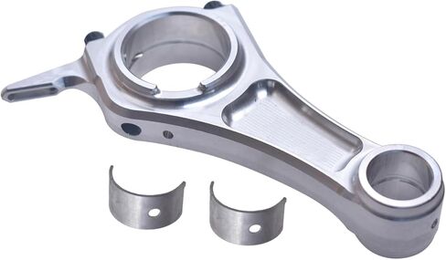 3.303" Billet Aluminum Connecting Rod With Bearings For Honda GX200 For Ghost 212cc For Tillotson For Chinese Clones 160cc 200cc Engines Go Kart Mini Bike Black in Kuwait