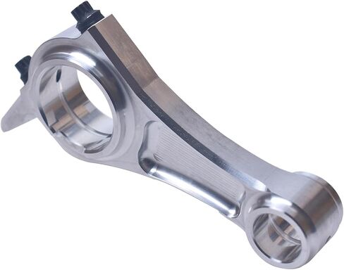 3.303" Billet Aluminum Connecting Rod With Bearings For Honda GX200 For Ghost 212cc For Tillotson For Chinese Clones 160cc 200cc Engines Go Kart Mini Bike Black in Kuwait