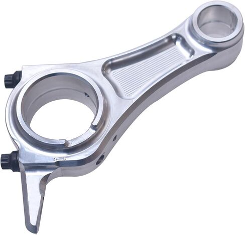 3.303" Billet Aluminum Connecting Rod With Bearings For Honda GX200 For Ghost 212cc For Tillotson For Chinese Clones 160cc 200cc Engines Go Kart Mini Bike Black in Kuwait