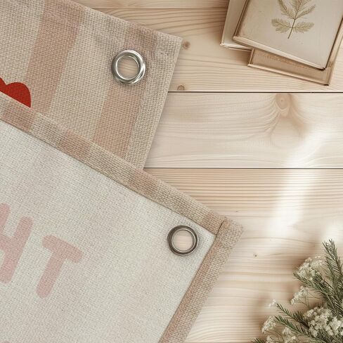 See The Good Wall Decor, Vintage See The Good Sign Linen Banner, Trendy Linen Banner Wall Hanging Banner Flag in Kuwait