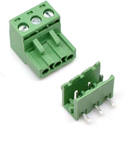 20 Sets 2-Pin 5.08mm Pitch Right Angle Male Female PCB Screw Terminal Block Kit in Saudi Arabia