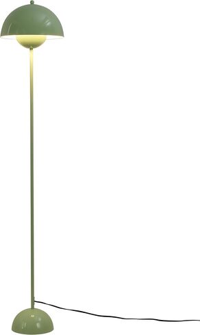 Modern Flowerpot Floor Lamp for Living Room, Industrial Tall Standing Lamp for Bedroom, Metal Shade Reflecting Light Reading Floor Lamp for Bedroom, Nursery Room, Corner(Green) in Saudi Arabia
