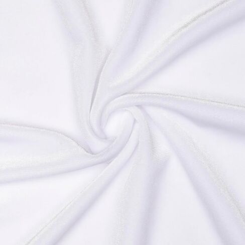 Pico Textiles 1 Yard - Navy Stretch Velvet Fabric - تباع بواسطة الفناء - مجموعة متنوعة من الألوان - مثالية لخياطة الملابس والفساتين والتنانير in Kuwait