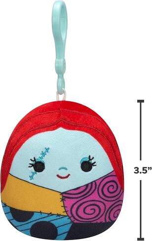 Squishmallows Original 3.5in Disney Jack Skellington and Sally Clip 2-Pack-Jazwares Plush الرسمية in Kuwait