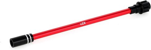 LCX Racing 1/16th RC Truck Aluminum Center Drive Shaft for Traxxas Mini-Maxx, Upgrades Parts Accessories (Red) in Kuwait