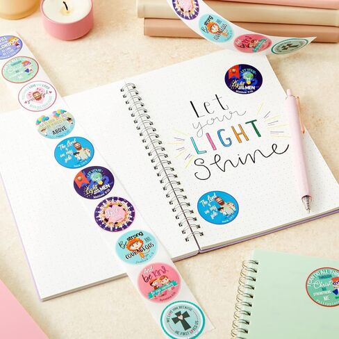 1000 Pieces Holiday Stickers for Kids Classroom, Christmas Stickers Roll for Crafts, Scrapbooking (1.5 in) in Saudi Arabia