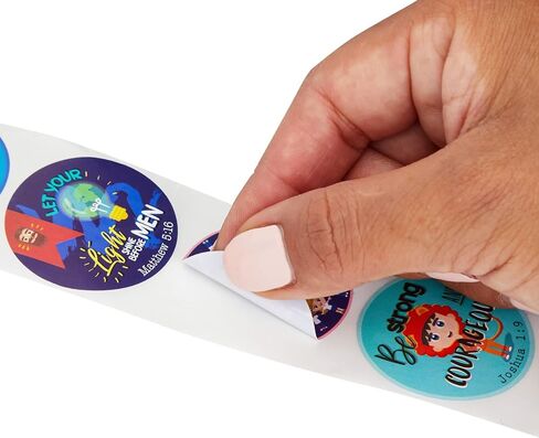 1000 Pieces Holiday Stickers for Kids Classroom, Christmas Stickers Roll for Crafts, Scrapbooking (1.5 in) in Saudi Arabia