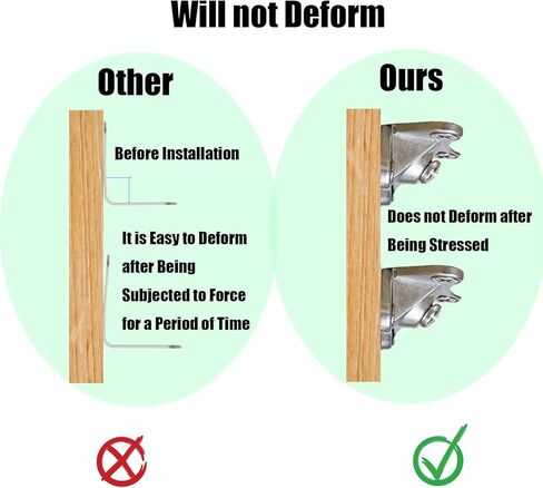 12pcs Removable Corner Brace Butterfly Shape Support Connector Bracket Alternative to Right-Angle L Shape Corner Brace, Electroplating Process Corner Code Metal Brackets for Wood, Furniture, Silver in Kuwait