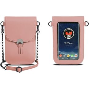 Save the Girls Colorado Touchscreen Purse - Crossbody Phone Case Wallet, Vegan Leather