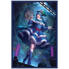 Yamaki Yukiko - Winter Cheer - 100 Matte TCG Card Sleeves (FN43S) - Fantasy North (Mini)