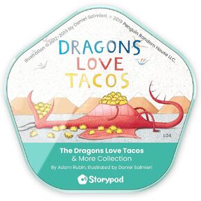 Storypod Token | The Dragons Love Tacos & More Collection | Collectible Educational Token for The Screen Free Audio Learning System for Kids, Children | Hilarious & Memorable Mealtime Surprises