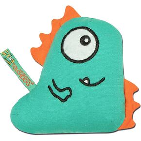 Touchdog Cartoon Monster Monster Monster Plush Dog ، حجم واحد ، أخضر