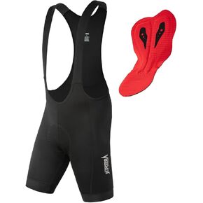 JEPOZRA Cycling Bib Shorts Padded Mountain Bike Shorts for Men Compression Shorts with Silicone Cushion Road Bike Leggings