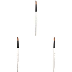 Daler-Rowney ببساطة Simmons Paintbrush ، حجم 10 ، أبيض (حزمة 3)