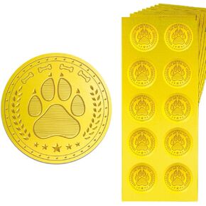 الذهب ملصق مزخرف الموسيقى الملصقات ملاحظة 1.4 بوصة 150pcs ، واللصق الذاتي الذهبي حول شارات النقش من أجل الدعوة مظروف الختم شهادة شهادة بطاقة هدية