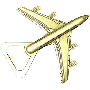 Airplane Bottle Opener Aviation Gifts for Pilot Airplane Decor Birthday Gift for Veteran Plane Beer Bottle Opener