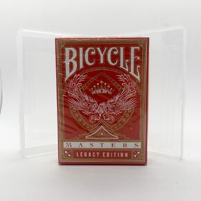 Kooma Bicycle Red Legacy Masters Play Cards & Clear Play Case