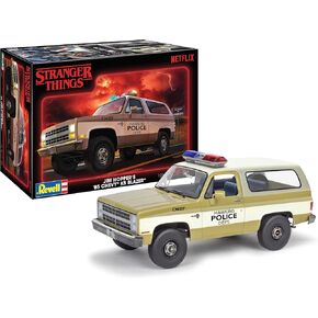 Revell 14558 Stranger Things Jim Hopper's '85 Chevy K5 Blazer 1:25 Scale 160-Piece Skill Level 4 Model Building Kit