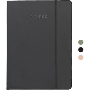 Notebook for Work, B5 300 Pages Writing Journal for Women Men, Hard Cover Notebook Journals for Writing Work Office (Green)