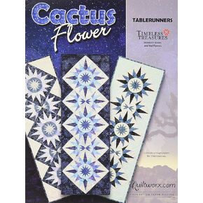 الورق الأساس النمط Cactus Flower Tableerunner