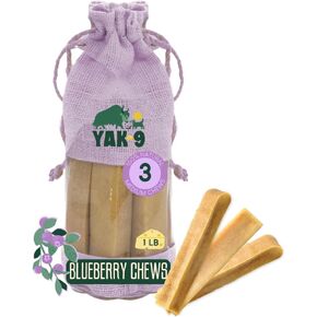 yak9 Cheese Dog Chews ، وعلاج البروتين العالي ، والطبيعة ، وخالية من الجلود الخام ، ودائم طويل مع الفيتامينات والمعادن ، الحجم المتوسط ​​، الكركم ، 3 أجهزة كمبيوتر ، 1 رطل