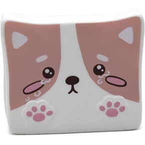 نخب shiba inu shiba inu بطيء جدا الصعود الصاعدة quishies jumbo الكلب quishies الخبز 5.5 "" التخفيف من الإجهاد أطفال (قوس قزح)