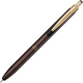 Zebra Sarasa Grand Gel Ink Rollerball Pen ، 0.5 ملم نقطة راقية ، لون حبر عتيق قائم على الماء ، رمادي بني ، P-JJ57-VEG