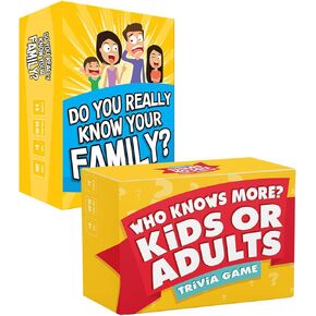 The Ultimate Family Game Night Bundle - Two Fun Games for Families
