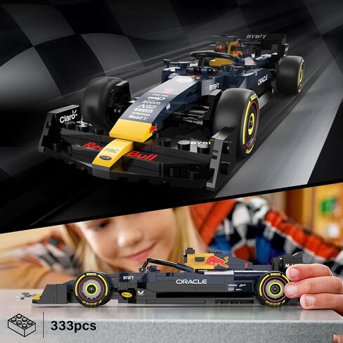 Officially Licensed 1:24 Scale Red Bull F1 RB19 Race Car Model Building Kit – 333 Piece Formula 1 Collectible Sports Car Construction Set Gift for Kids and Adults Age 6+ in Saudi Arabia
