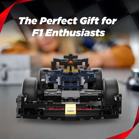 Officially Licensed 1:24 Scale Red Bull F1 RB19 Race Car Model Building Kit – 333 Piece Formula 1 Collectible Sports Car Construction Set Gift for Kids and Adults Age 6+ in Saudi Arabia