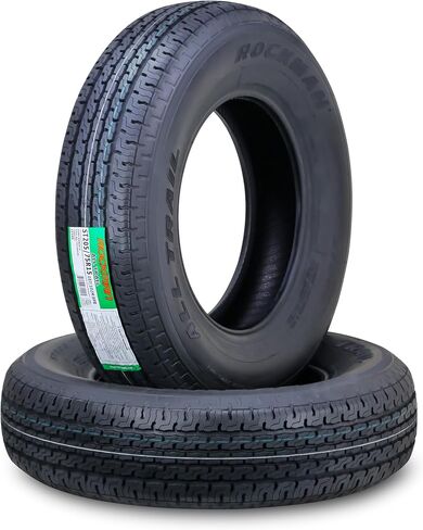 إطار مقطورة ROCKMAN ST205/75R14 نطاق تحميل 8 طبقات D 105M شعاعي بحزام فولاذي 11165، Set2 in Kuwait