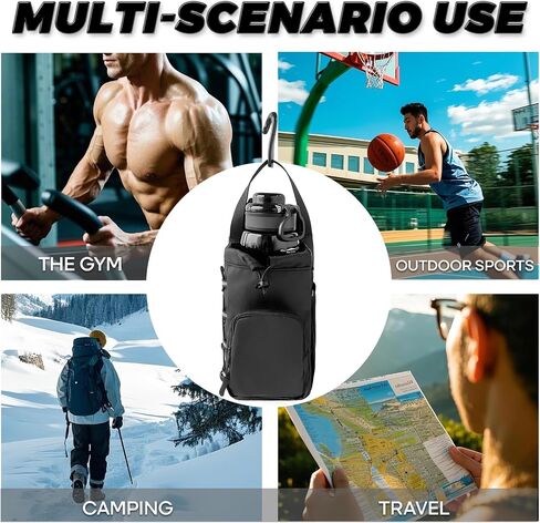 Magnetic Gym Bag, Water Bottle Holder Gym magnetic bag company, Magnetic Crossbody Gym Bag for Gym, Travel, Work and Sports in Saudi Arabia