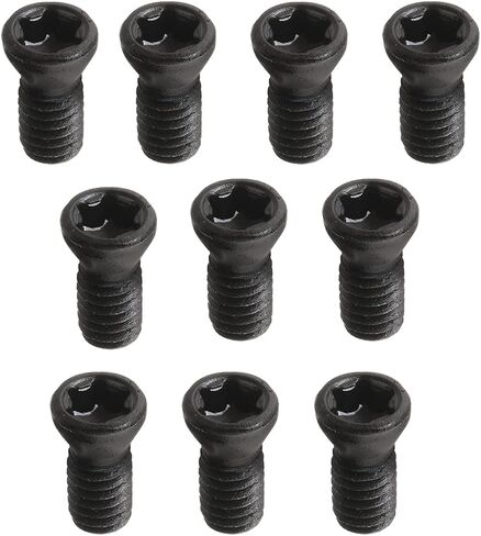 Utoolmart M2.5 x 8mm 12.9 Carbon Steel Torx Head Socket Head Cap Screws Bolt Black 10Pcs in Kuwait
