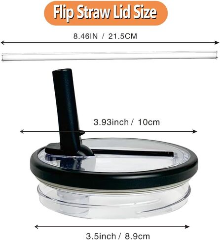 2 Pack 40 OZ Tumbler Flip Straw Lid for Stanley Cup Lid Replacement,Tumbler Leak Proof Lid for Stanley 40 OZ Tumbler Cup Cover Spill Proof Lid with 40 OZ Stanley Cup Accessories(Beige) in Saudi Arabia