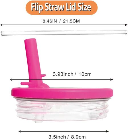 2 Pack 40 OZ Tumbler Flip Straw Lid for Stanley Cup Lid Replacement,Tumbler Leak Proof Lid for Stanley 40 OZ Tumbler Cup Cover Spill Proof Lid with 40 OZ Stanley Cup Accessories(Beige) in Saudi Arabia