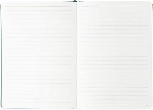 Yop & Tom A5 Lined Journal - Notebook with Vegan Leather Cover and Bee Emblem - Charcoal in Kuwait