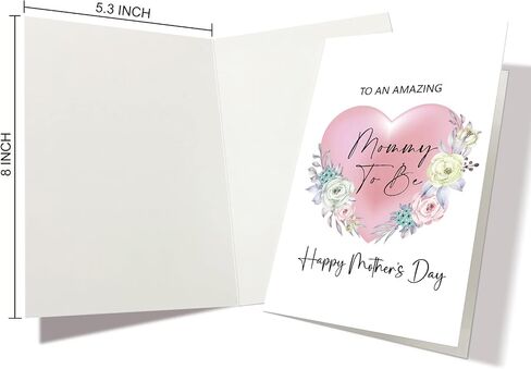 Nchigedy Mommy To Be Mother's Day Card, Funny Mother's Day Card for Wife, First Mothers Day Card, Pregnant Mom Mothers Day Card in Kuwait