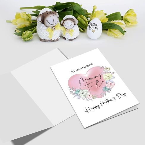 Nchigedy Mommy To Be Mother's Day Card, Funny Mother's Day Card for Wife, First Mothers Day Card, Pregnant Mom Mothers Day Card in Kuwait