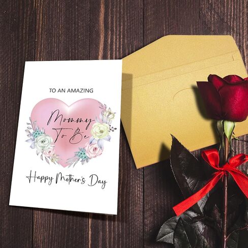 Nchigedy Mommy To Be Mother's Day Card, Funny Mother's Day Card for Wife, First Mothers Day Card, Pregnant Mom Mothers Day Card in Kuwait