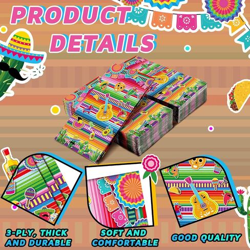Jinei 100 Pcs Valentine's Day Napkins 3 Ply Disposable Lunch Napkins Love Paper Guest Towels Beverage Cocktail Guest Napkins for Home Dinner Kitchen Bathroom Valentine Party Supplies Decorations in Kuwait