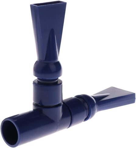Plastics Outflow Fitting Duckbill Nozzle Connector Match with Filter Outlet Tubing Aquarium Accessories Aquarium Return Nozzle 3/4, Black in Kuwait