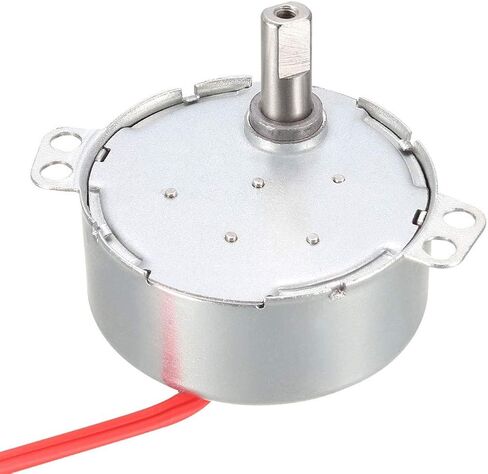uxcell Synchronous Motor AC 24V 4-5RMP 50-60Hz 4W Double Flat Shaft CW/CCW in Kuwait