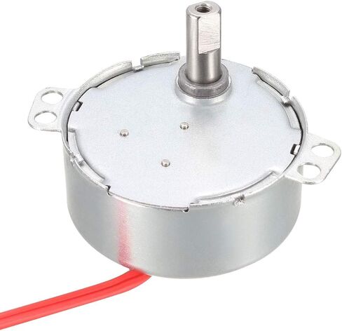 uxcell Synchronous Motor AC 24V 4-5RMP 50-60Hz 4W Double Flat Shaft CW/CCW in Kuwait