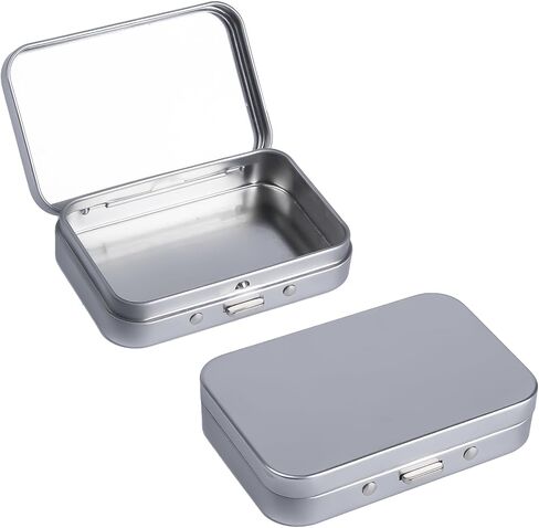 2Pack Dental Floss Portable Case,Refillable Portable Floss Pick Holder Container with Mirror,Small Floss Dispenser for Travel, Dates,Dinners and Hotels(Black) in Kuwait