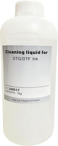 DTG White Ink 1000ml مباشرة إلى طباعة الملابس الحبر الرقمي والمزيد من إعادة الطباعة ل Surecolor F2000 F2100 P600 P800 DTG وجميع طابعات E-Pson Printhead DTG in Kuwait