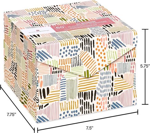 تحيات أمريكية جميع المناسبات المتشددة لبطاقة ديلوكس مع الأظرف وصندوق التخزين (60 مترًا) in Kuwait