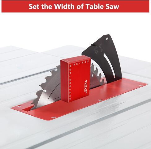 15Pcs Setup Blocks Woodworking Tools Precision Height Thickness Gauge Accessories Durable Measuring Blocks for Router and Table Saw Woodworking (Blue) in Kuwait